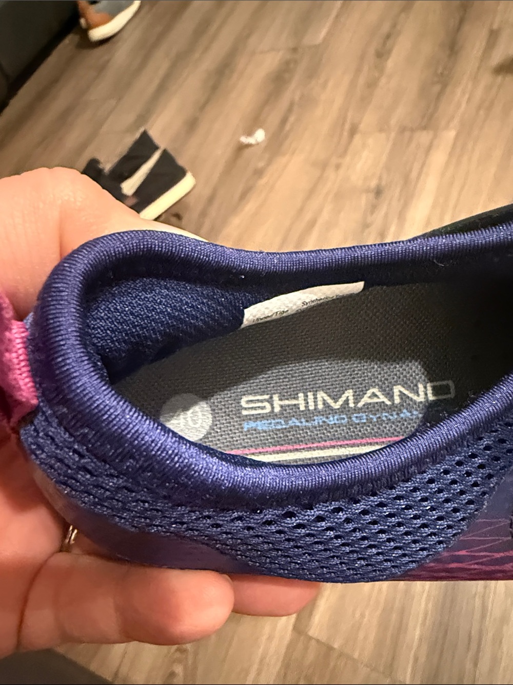Shimano Cycling SHIC500W Navy Purple size 40 - Picture 7 of 10